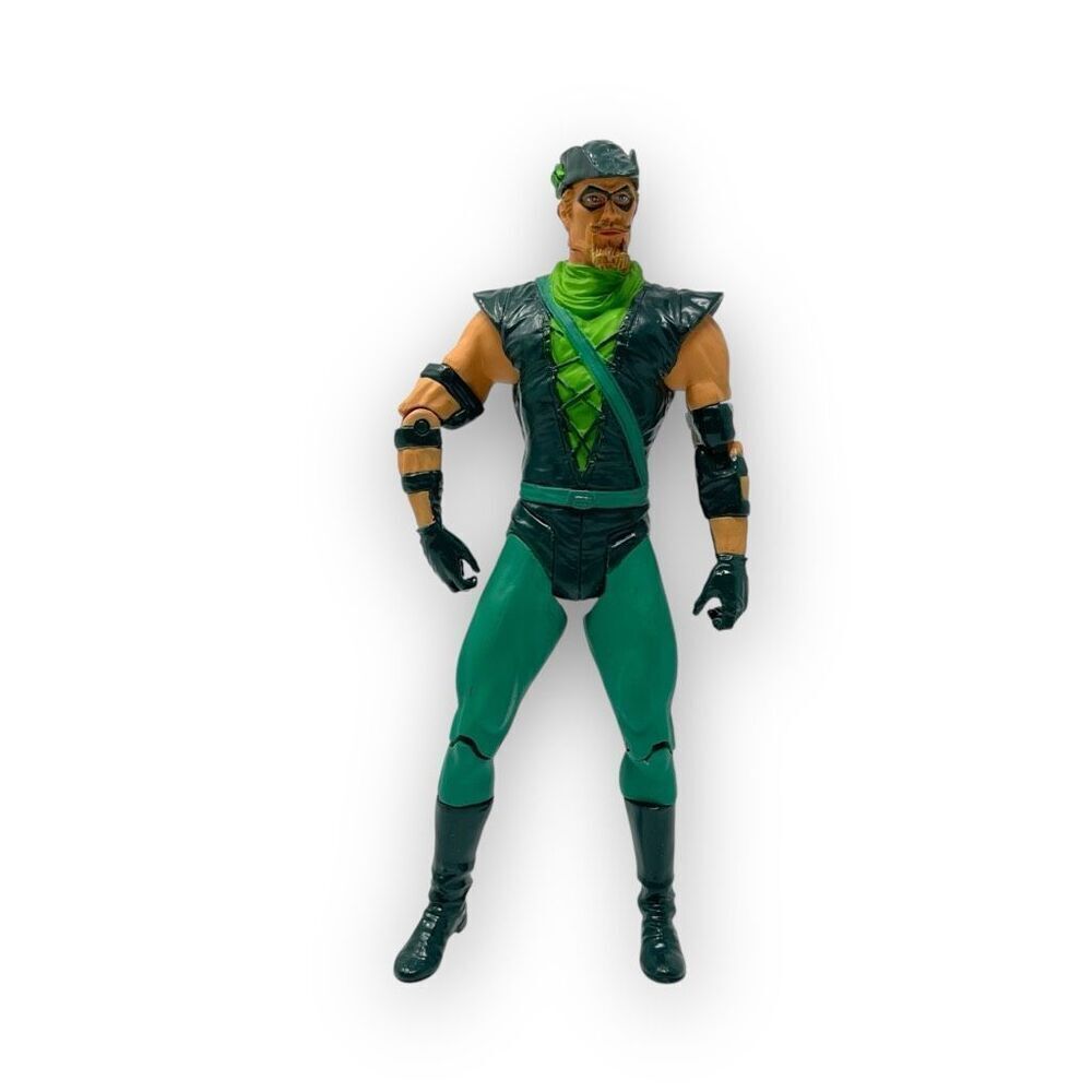 DC Direct Justice League Green Arrow Action Figure 2007 7" Series 5